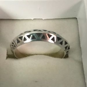 Hopi Sterling Silver Band